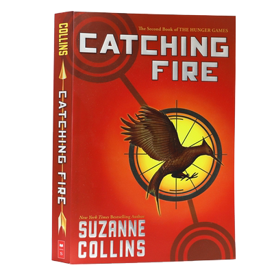 饥饿游戏2 星火燎原 英文原版美版小说 Hunger Games Catching Fire 电影原著正版小说书籍燃烧的女孩 嘲笑鸟科幻小说 Mockin