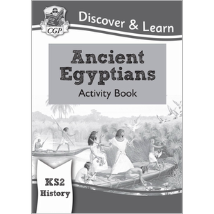 英国CGP原版 KS2 Year 3 & 4 History discover and learn Activity Book Ancient Egyptians Greeks Romans in Britain 英文原版