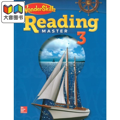 WonderSkills Reading Master 3 美国麦格劳希尔英语教材 阅读奇迹掌握大师课本 英文原版 进口原版工具书