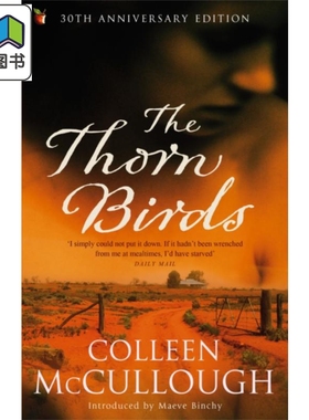荆棘鸟小说 英文原版 Thorn Birds Colleen McCullough 考琳.麦卡洛 经典小说 英语四级读物 名著小说 大音