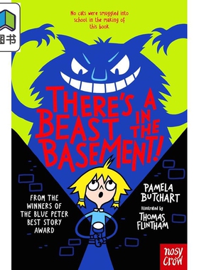 伊兹和朋友们13 地下室里有怪兽 Izzy and Friends There s a Beast in the Basement 英文原版 小初文学进口图书 大音