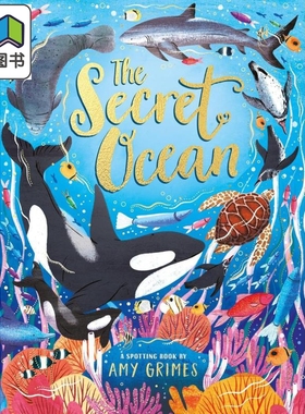 秘密海洋 Amy Grimes The Secret Ocean 英文原版 儿童科普绘本 知识百科图画书 自然探索书 精装 进口 5岁以上 大音