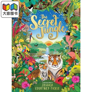 秘密丛林 The Secret Jungle 英文原版 儿童绘本 一本精彩绝伦的自然世界探索书 适合亲子共读 进口 精美礼物书 大音