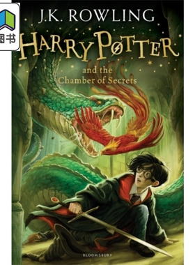 哈利波特与密室2 哈利波特原版 英文原版 Harry Potter&Chamber of Secrets JK罗琳 J K Rowling 大音