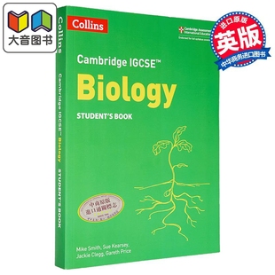 Collins Cambridge IGCSE Biology Students Book 柯林斯剑桥IGCSE生物学学生书 英文原版 剑桥大学生物 大音