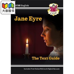 英国CGP原版 New GCSE English Text Guide - Jane Eyre 新的GCSE英语文本指南-简爱