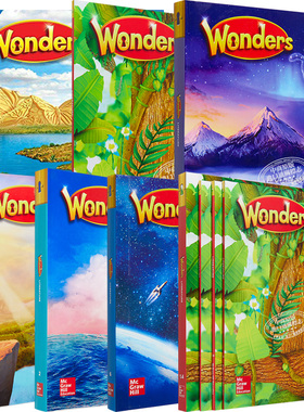 Wonders Authentic Literature Package Grade 1-6 美国麦格劳希尔英语教材 奇观文学选集包 一至六年级 英文原版 进口原版工