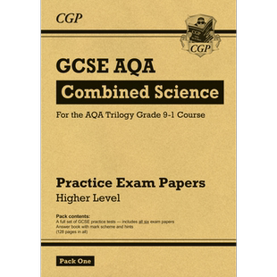 英国CGP GCSE Combined Science AQA Practice Papers: Higher Pack 1 大音