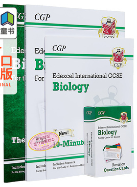 CGP IGCSE Biology 生物  Edexcel 爱德思  International GCSE Revision 复习套装 英国进口原版书