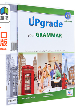 剑桥CAE考试教材系列 Upgrade your Grammar Level C1 Self Study 英文原版 提升你的语法水平C1自学套装 Global ELT