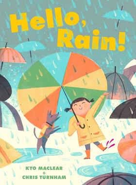Chris Turnham 小雨点 你好 Hello Rain 精品绘本 绘本故事书英文原版3-6岁