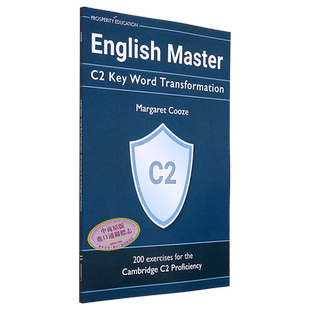 Prosperity Cambridge C2 CPE Proficiency English Master Key Word Transformation 20 practice tests 2022 关键词转换练?