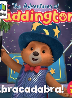 帕丁顿熊历险记 魔术变变变 The Adventures of Paddington Abracadabra 英文原版 儿童绘本 图画故事书 进口图书 大音