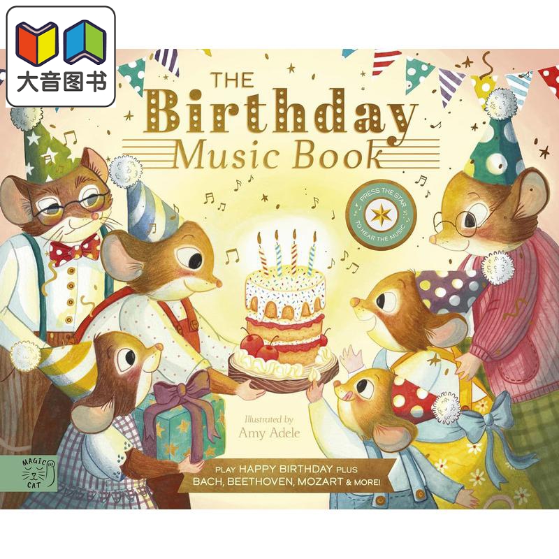 发声书：生日的歌声英文原版