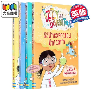 Zanna 小发明家伊兹1 Inventor 伊兹系列 Davidson 儿童小初文学 Izzy Collection英文原版 大音 the Books Series
