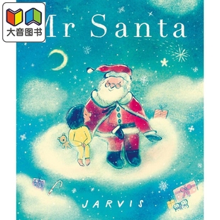 Santa 大音 获奖名家作品 精品绘本 Jarvis 进口图书 圣诞节主题儿童绘本 英文原版 7岁 圣诞老人 图画故事书 精装
