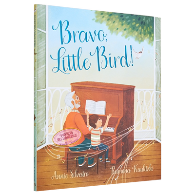 Ramona Kaulitzki Bravo, Little Bird 勇敢的小鸟 英文原版 进口图书 儿童绘本 动物故事图画书 大音