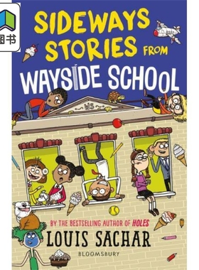 Sideways Stories from Wayside School 歪歪路小学1 英文原版 小初文学 儿童图画故事 章节桥梁书 Louis Sachar 大音