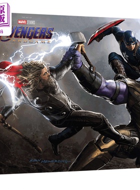 The Art of the Movie 系列 Marvels Avengers Endgame 复仇者联盟4 终局之战 漫威电影设定集艺术画册 英文原版