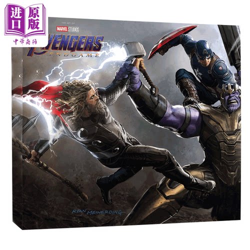 The Art of the Movie 系列 Marvels Avengers Endgame 复仇者联盟4 终局之战 漫威电影设定集艺术画册 英文原版