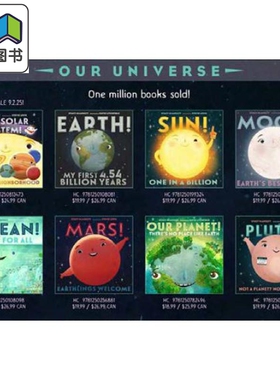 宇宙元素的自白8册套装 Our Universe 8-book Pack 英文原版 儿童科普绘本 亲子百科知识图画故事书 进口童书 大音
