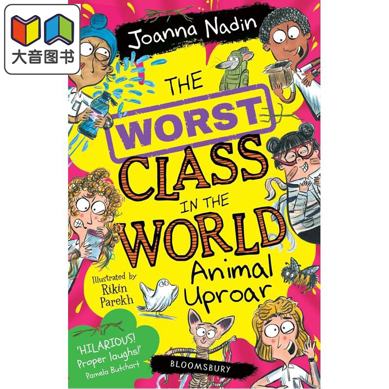 爆笑连连的班级6 The Worst Class in the World Animal Uproar 英文原版 爆笑青少年小说 插图章节故事书7岁以上 大音