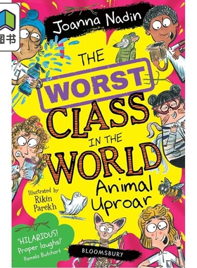 预售 爆笑连连的班级6 The Worst Class in the World Animal Uproar 英文原版 爆笑青少年小说 插图章节故事书7岁以上 大音