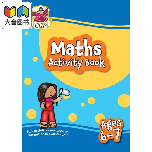 6-7岁数学活动手册 非常适合家庭学习 New Maths Activity Book for Ages 6-7 perfect for home learning 原版 大音