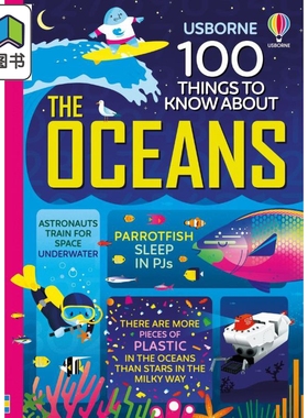 100海洋大发现 100 Things to Know About the Oceans 英文原版进口 科普读物 精装 科学百科知识读本 8岁以上 大音