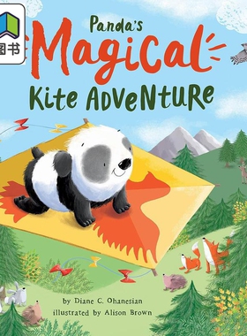 熊猫的风筝历险Pandas Magical Kite Adventure Tippers Toy Box Adventures 1英文原版儿童绘本动物故事精装进口 大音