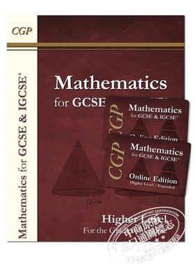 CGP Maths 数学 for GCSE and IGCSE® Textbook, Higher 英国进口原版书