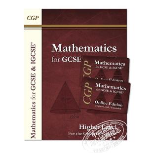 IGCSE® 书 数学 英国进口原版 Higher Textbook and GCSE for Maths CGP