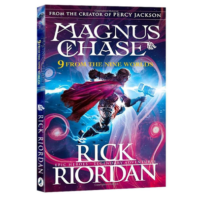 英文原版 9 From the Nine Worlds: Magnus Chase and the Gods of Asgard 来自九个世界:马格努斯和阿斯加德的众神 外国奇幻