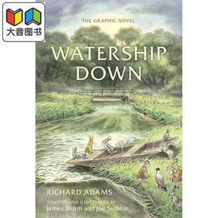 漫画章节书 兔子共和国 Watership Down The Graphic Novel 英文原版 儿童图画小说 漫画故事书 进口童书 9岁以上 大音