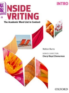 Oxford Inside Writing Intro 英文原版 牛津Inside学术英语写作 入门 学生书带线上练习 Walton Burns
