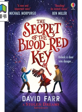 预售 盗梦者之书2 血红色钥匙的秘密 The Secret of the Blood-Red Key 英文原版 儿童文学奇幻小说故事 进口童书读物 大音