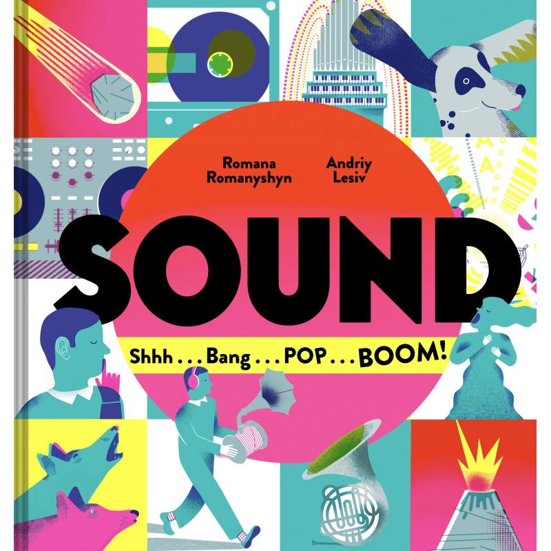 Sound: Shhh Bang POP BOOM 耳听八方 英文原版 8-12岁 书籍/杂志/报纸 儿童读物原版书 原图主图