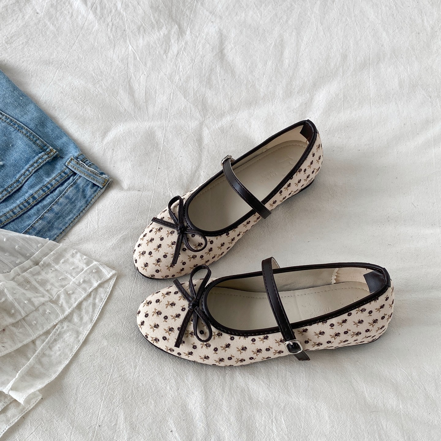 喜叔芭蕾风法式内增高平底单鞋女2026春季新款复古配裙子玛丽珍鞋,女鞋,浅口单鞋,淘宝优惠券,粉丝福利购,淘宝优惠卷