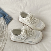 阿甘德训鞋 喜叔 夏季 百搭休闲运动小白鞋 网面透气丑萌大头鞋 女款