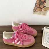 草莓熊小众复古德训鞋 新款 女款 喜叔 小白鞋 2025春季 休闲运动板鞋