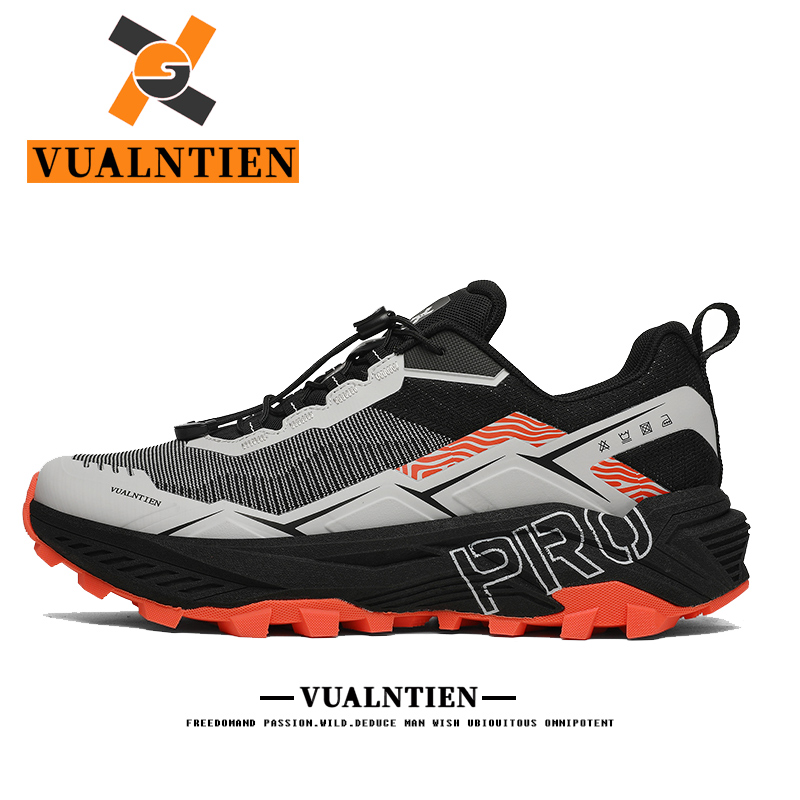 VUALNTIEN欧美轻量化户外登山徒步越野 鞋旅游防滑缓震运动