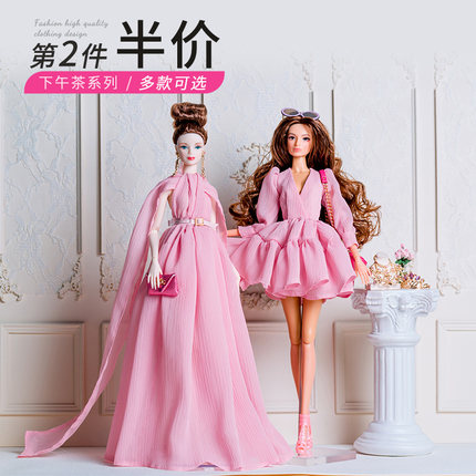 【2件更优惠】超模娃娃衣服配饰包帽爸比FR等类似体型可穿戴玩具