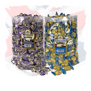 英国进口walkers沃尔克斯太妃糖喜糖巧克力夹心奶油糖果年货袋装