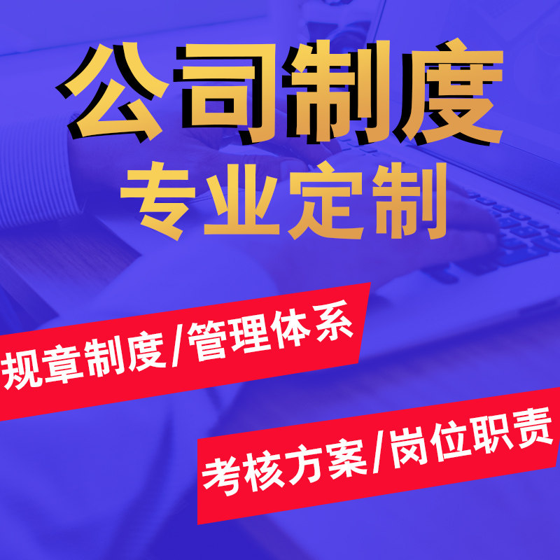 公司管理制度定制企业规章薪酬晋升员工绩效考核股权激励方案流程