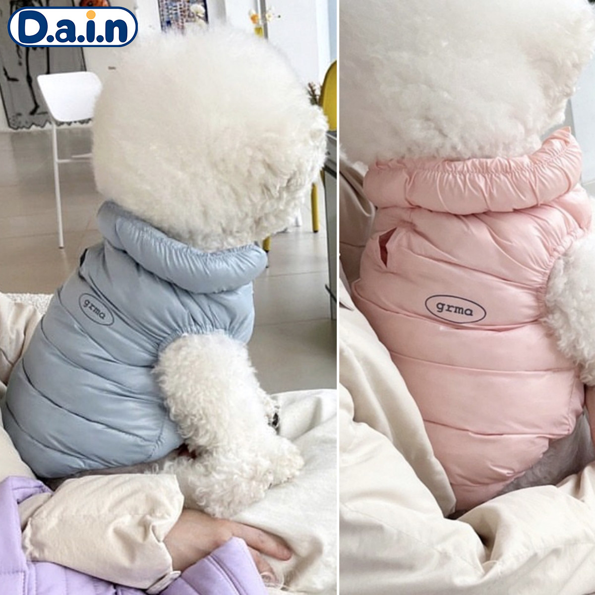 狗狗棉服衣服秋冬款泰迪小猫咪比熊雪纳瑞约克夏宠物冬装加厚保暖