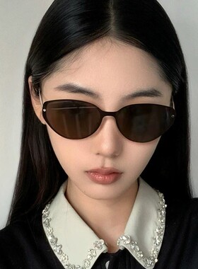 保罗雷朋一片式猫眼墨镜女款2025新款高级感复古老钱风太阳眼镜偏