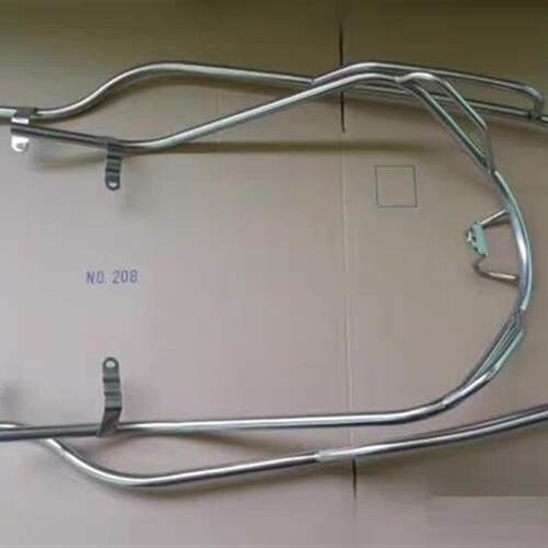 10A豪爵宇钻踏板摩托车/HJ125T-适用保险杠10C/10F前护杠后护架栏