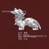 开业镇店镇宅之宝 铜钱纳财貔貅 神兽雕像摆件 金银工艺礼品CY137