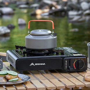 户外烧烤便携式猛火卡式炉露营野餐炊具野外防风气罐燃气灶煤气炉