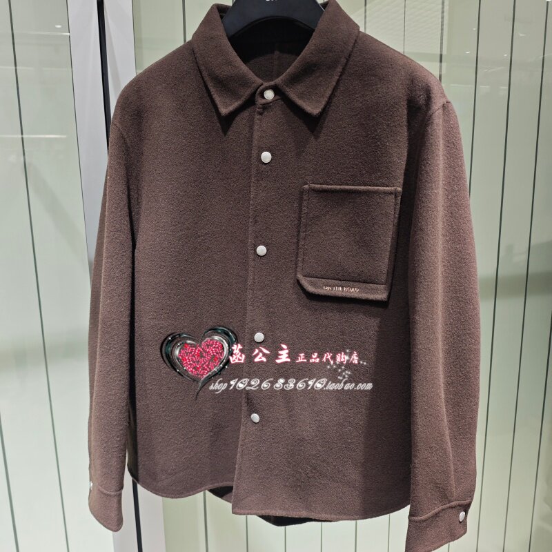羊毛短款大衣G26X064017004-1999